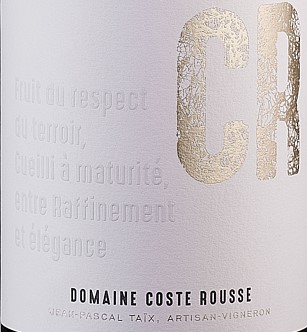 Coste Rousse CR Blanc